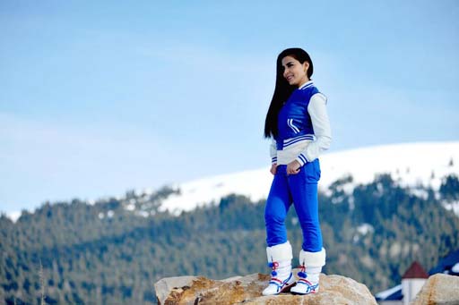 Телеведущая Нана Агамалыева реализовала фотопроект в Улудаге (фотосессия)