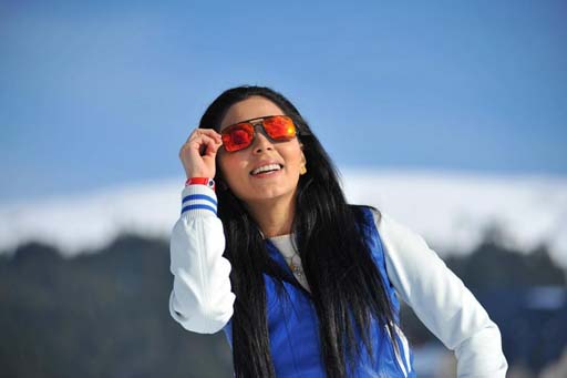 Телеведущая Нана Агамалыева реализовала фотопроект в Улудаге (фотосессия)