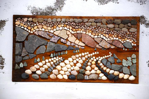 Уникальная живопись из камней полковника полиции Самеда Самедоглу (фотосессия)