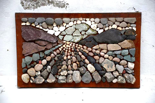 Уникальная живопись из камней полковника полиции Самеда Самедоглу (фотосессия)