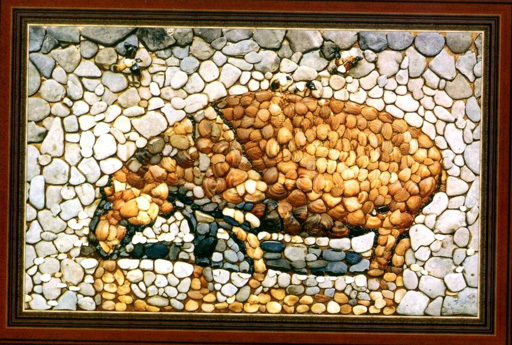 Уникальная живопись из камней полковника полиции Самеда Самедоглу (фотосессия)