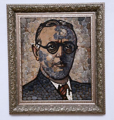 Уникальная живопись из камней полковника полиции Самеда Самедоглу (фотосессия)