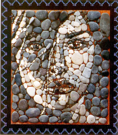 Уникальная живопись из камней полковника полиции Самеда Самедоглу (фотосессия)