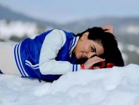 Телеведущая Нана Агамалыева реализовала фотопроект в Улудаге (фотосессия)