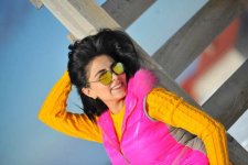 Телеведущая Нана Агамалыева реализовала фотопроект в Улудаге (фотосессия)