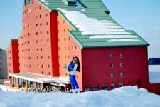 Телеведущая Нана Агамалыева реализовала фотопроект в Улудаге (фотосессия)