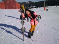 Телеведущая Нана Агамалыева реализовала фотопроект в Улудаге (фотосессия)