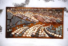 Уникальная живопись из камней полковника полиции Самеда Самедоглу (фотосессия)