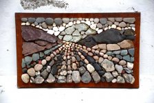 Уникальная живопись из камней полковника полиции Самеда Самедоглу (фотосессия)