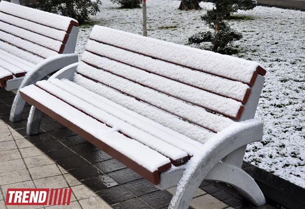 Заснеженный Баку (фотосессия)