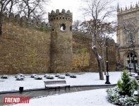 Заснеженный Баку (фотосессия)