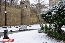 Заснеженный Баку (фотосессия)