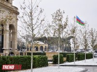 Заснеженный Баку (фотосессия)