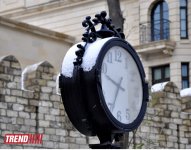 Заснеженный Баку (фотосессия)