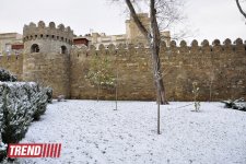 Заснеженный Баку (фотосессия)