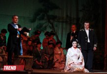 В Баку состоялась премьера оперы "Мадам Баттерфляй" с участием звезд из Беларуси (фотосессия)