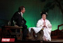 В Баку состоялась премьера оперы "Мадам Баттерфляй" с участием звезд из Беларуси (фотосессия)