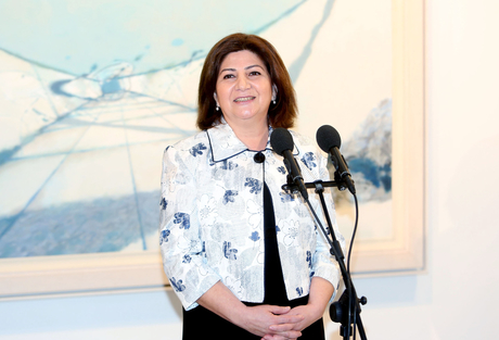 Первая леди Азербайджана приняла участие в выставке «Большие дела умелых рук» (ФОТО)