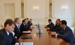 Президент Азербайджана принял делегацию под руководством главы МИД Норвегии