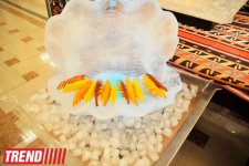 Необычные ледяные фигуры - вазы для фруктов кулинара Джейхана Нура (фотосессия)