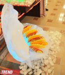 Необычные ледяные фигуры - вазы для фруктов кулинара Джейхана Нура (фотосессия)