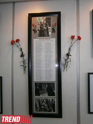 В Баку открылась выставка "Языком фотографий" - очевидцы трагедии 20 января (фото)