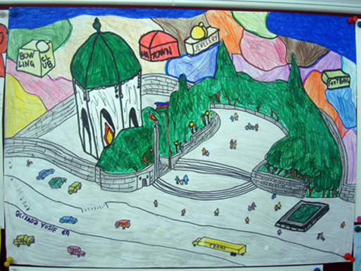 Трагедия 20 января в рисунках детей (фотосессия)