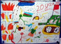 Трагедия 20 января в рисунках детей (фотосессия)