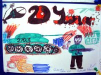 Трагедия 20 января в рисунках детей (фотосессия)