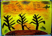 Трагедия 20 января в рисунках детей (фотосессия)