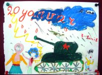 Трагедия 20 января в рисунках детей (фотосессия)