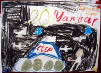 Трагедия 20 января в рисунках детей (фотосессия)