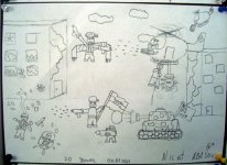 Трагедия 20 января в рисунках детей (фотосессия)