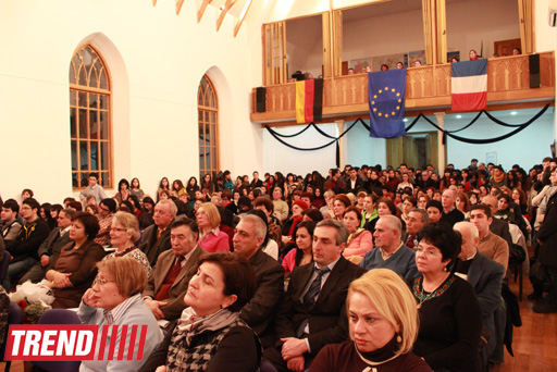 В Баку состоялся концерт, проведенный в рамках дней немецко-французской культуры (фотосессия)