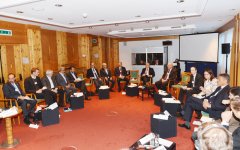 Президент Азербайджана принял участие в сессии Всемирного экономического форума в Давосе (ФОТО)