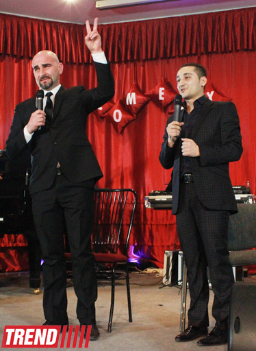 В Баку состоялся вечер юмора Comedy.AZ "Шутки до упаду" (фотосессия)