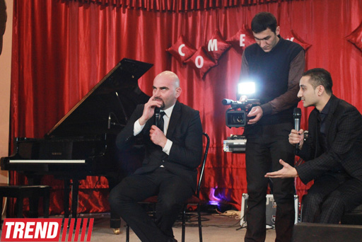 В Баку состоялся вечер юмора Comedy.AZ "Шутки до упаду" (фотосессия)