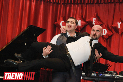В Баку состоялся вечер юмора Comedy.AZ "Шутки до упаду" (фотосессия)