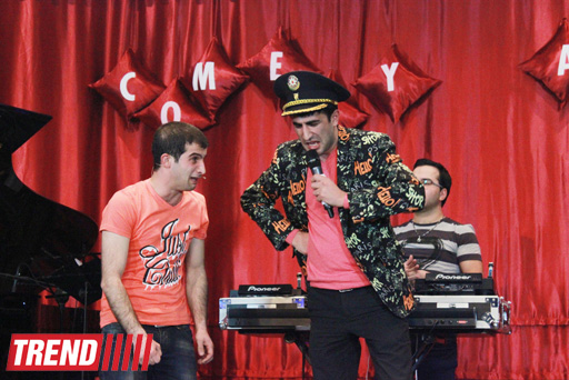 В Баку состоялся вечер юмора Comedy.AZ "Шутки до упаду" (фотосессия)