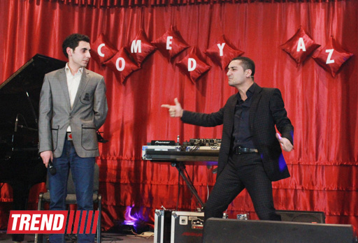 В Баку состоялся вечер юмора Comedy.AZ "Шутки до упаду" (фотосессия)