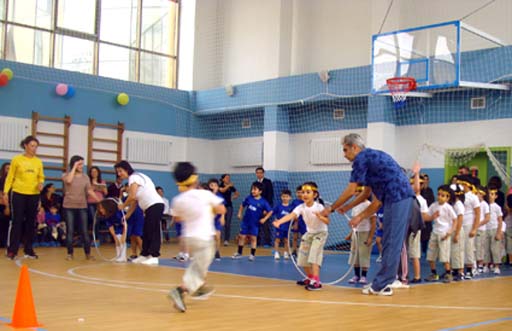 В Баку прошел детский спортивный "Праздник силы и ловкости" (фотосессия)
