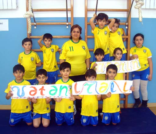 В Баку прошел детский спортивный "Праздник силы и ловкости" (фотосессия)