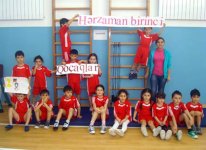 В Баку прошел детский спортивный "Праздник силы и ловкости" (фотосессия)