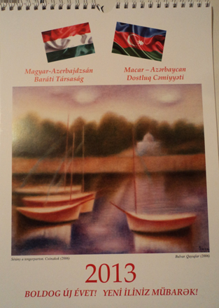 Календари с картинами Сары Манафовой изданы в Венгрии (фото)