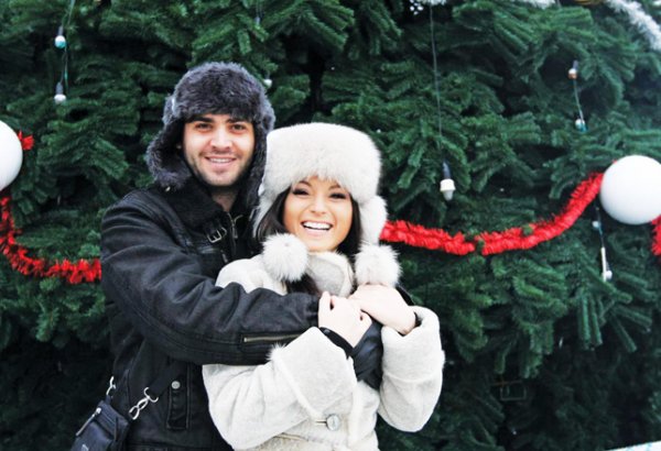 Гюнешь реализовала в Беларуси проект с участием жениха "Этой зимой любовь жива" (видео-фото)