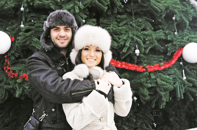 Гюнешь реализовала в Беларуси проект с участием жениха "Этой зимой любовь жива" (видео-фото)