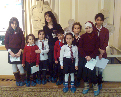 Бакинские школьники принимают участие в конкурсе "Музей истории глазами детей" (фотосессия)