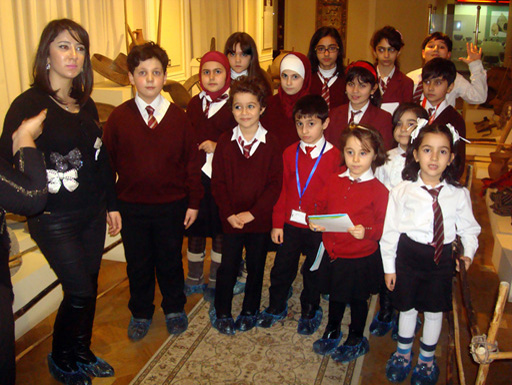 Бакинские школьники принимают участие в конкурсе "Музей истории глазами детей" (фотосессия)