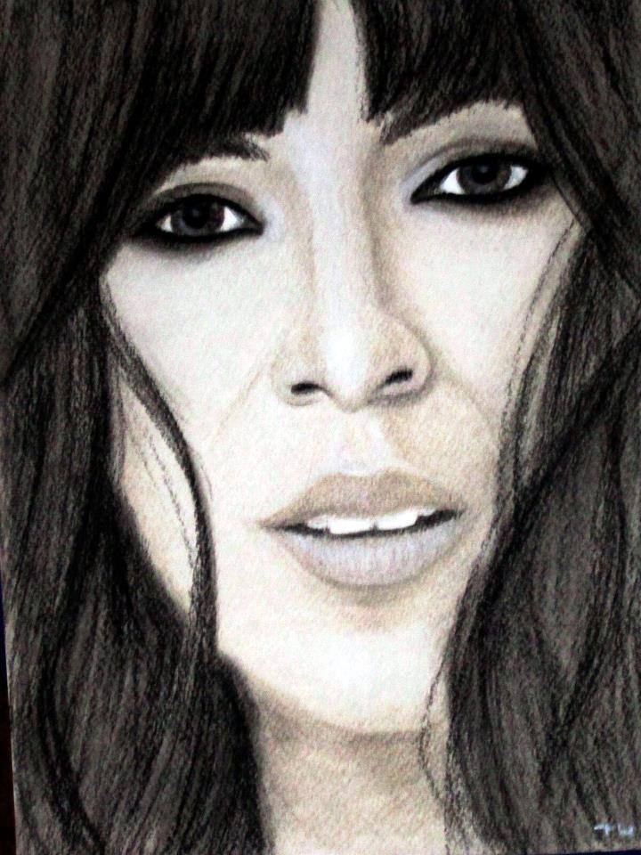 Художественные работы поклонников победительницы "Евровидения-2012" в Баку (фото)