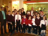 Бакинские школьники принимают участие в конкурсе "Музей истории глазами детей" (фотосессия)